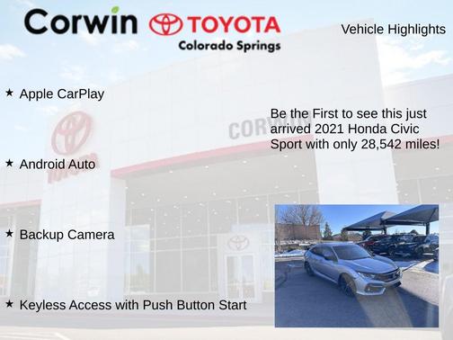 2021 Honda Civic Sport