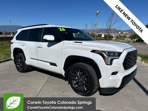 Pearl 2026 Toyota Sequoia Platinum