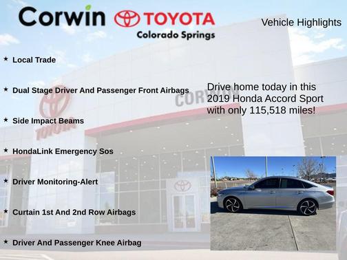 2019 Honda Accord Sport