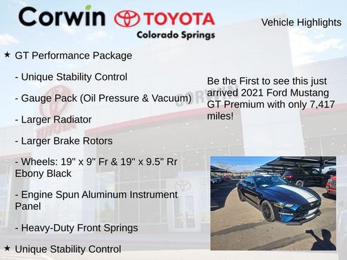 2021 Ford Mustang GT Premium