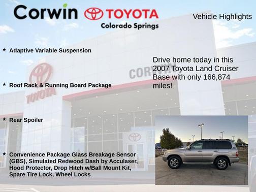 2007 Toyota Land Cruiser Base