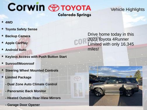 2023 Toyota 4Runner Limited