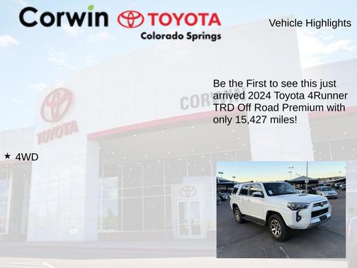 2024 Toyota 4Runner TRD Off Road Premium