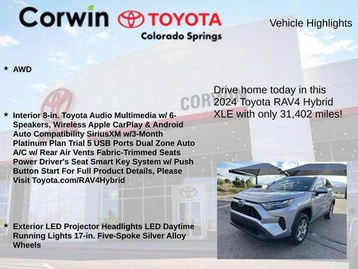 2024 Toyota RAV4 Hybrid XLE