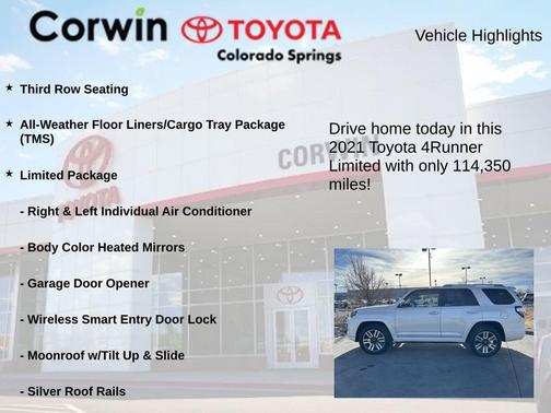 2021 Toyota 4Runner Limited