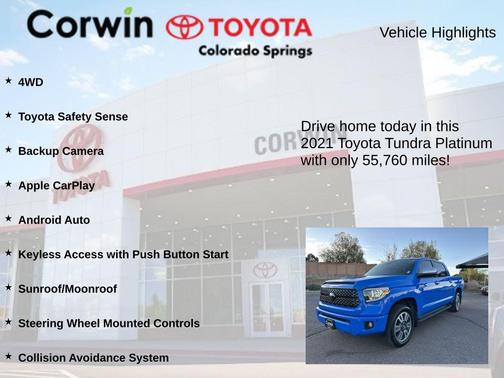 2021 Toyota Tundra Platinum