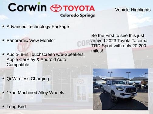 2023 Toyota Tacoma TRD Sport