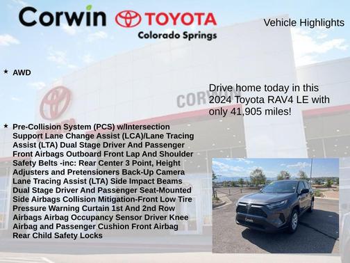 2024 Toyota RAV4 LE