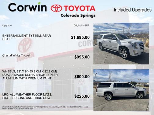 2016 Cadillac Escalade ESV Luxury