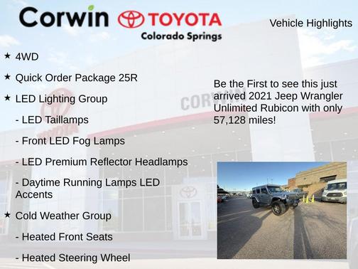 2021 Jeep Wrangler Unlimited Rubicon