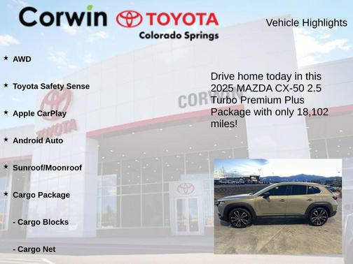 2025 Mazda CX-50 2.5 Turbo Premium Plus Package
