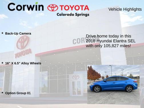 2018 Hyundai ELANTRA SEL