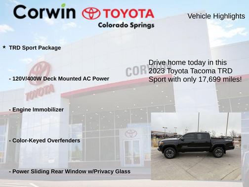 2023 Toyota Tacoma TRD Sport