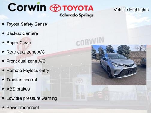 2024 Toyota Sienna XSE 7 Passenger