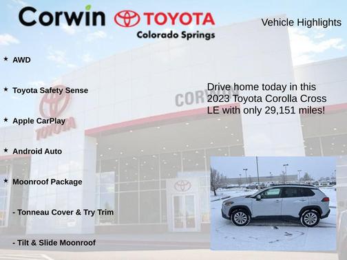 2023 Toyota Corolla Cross LE