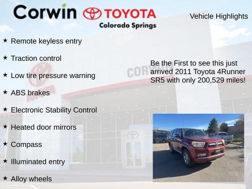 2011 Toyota 4Runner SR5