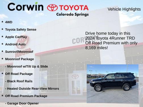 2024 Toyota 4Runner TRD Off Road Premium