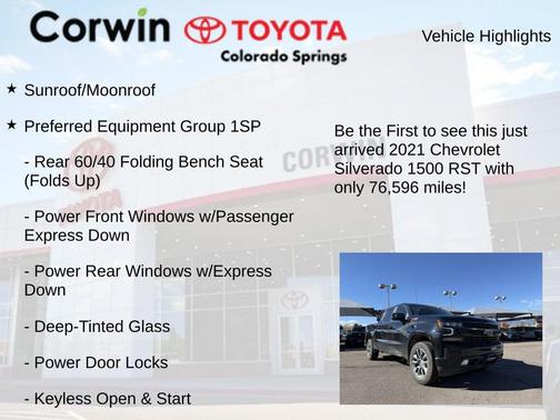 2021 Chevrolet Silverado 1500 RST