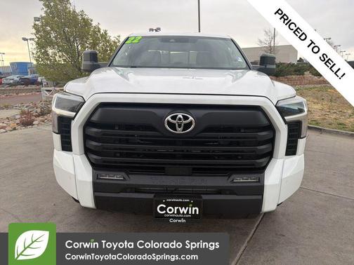 White 2022 Toyota Tundra SR5
