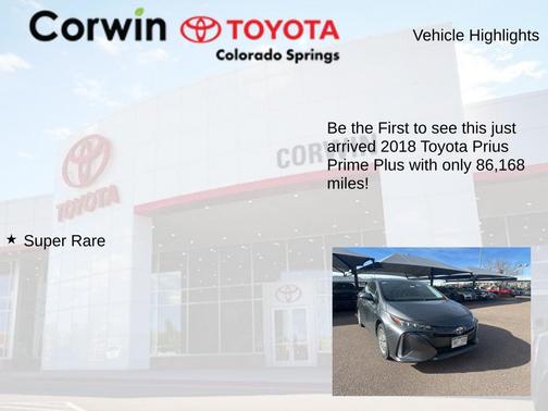 2018 Toyota Prius Prime Plus