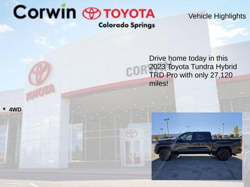 2023 Toyota Tundra Hybrid TRD Pro