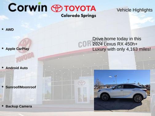 2024 Lexus RX 450h+ Base