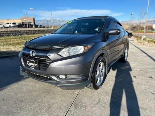 Modern Steel Metallic 2016 Honda HR-V EX-L w/Navigation