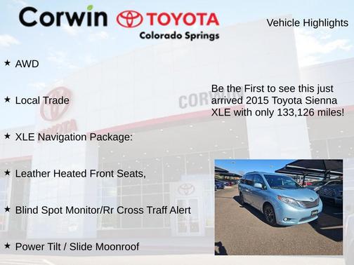 2015 Toyota Sienna SE