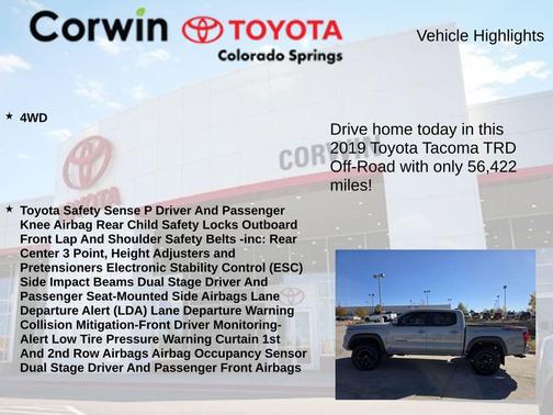 2019 Toyota Tacoma TRD Off Road
