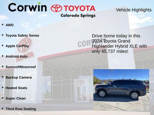 2024 Toyota Grand Highlander Hybrid XLE