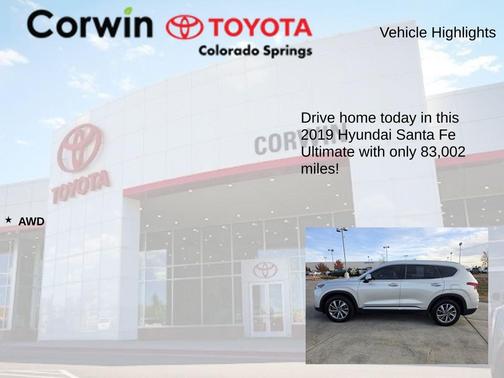 2019 Hyundai SANTA FE Ultimate 2.4