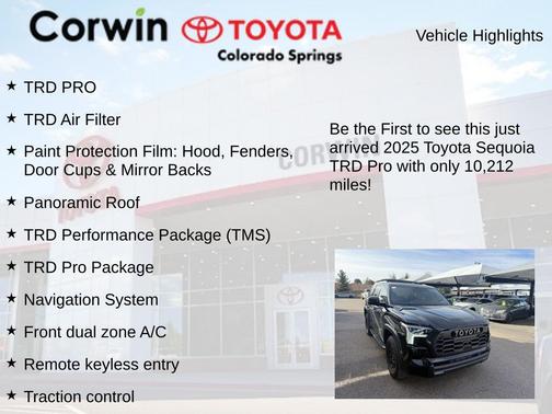 2025 Toyota Sequoia TRD Pro