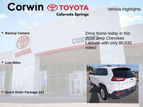 2016 Jeep Cherokee Latitude