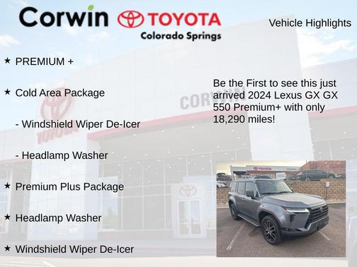 2024 Lexus GX 550 Premium+