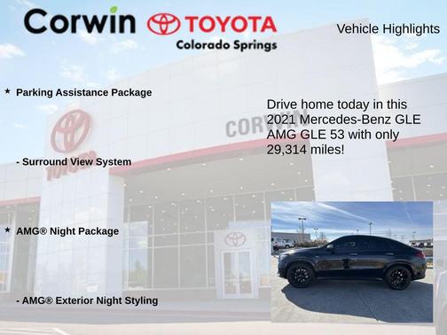 2021 Mercedes-Benz AMG GLE 53 4MATIC+ Coupe