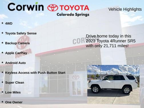 2023 Toyota 4Runner SR5