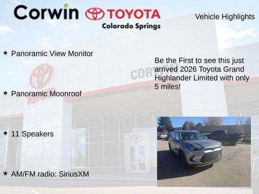 2026 Toyota Grand Highlander Limited