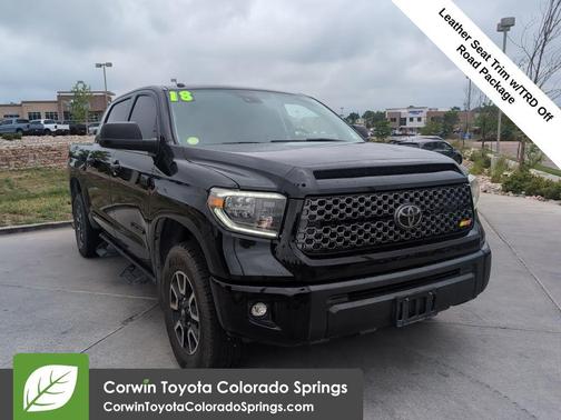 Midnight Black Metallic 2018 Toyota Tundra Limited