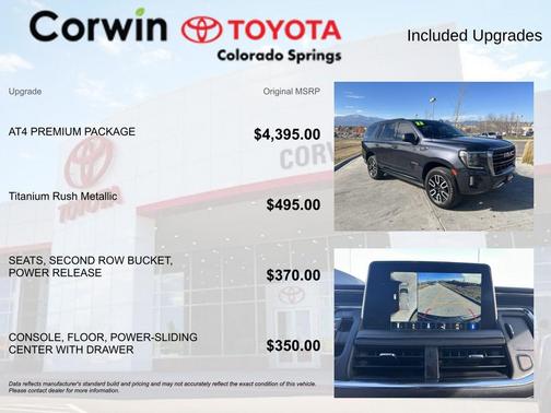 2023 GMC Yukon 4WD AT4