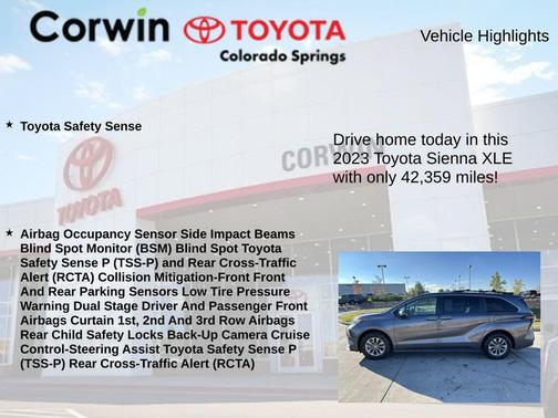 2023 Toyota Sienna XLE