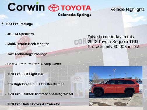 2023 Toyota Sequoia TRD Pro