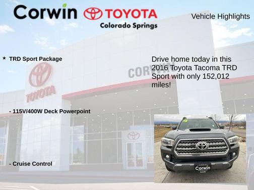 2016 Toyota Tacoma TRD Sport