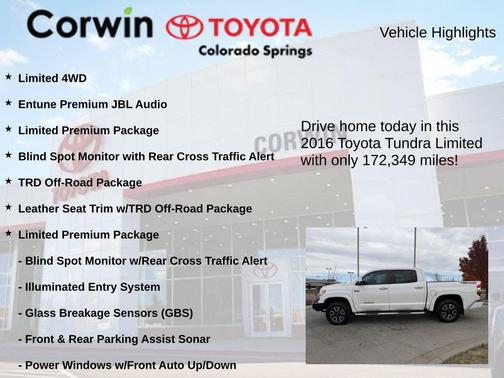 2016 Toyota Tundra Limited