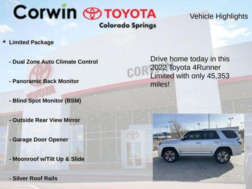 2022 Toyota 4Runner Limited