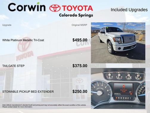 2011 Ford F-150 Lariat Limited