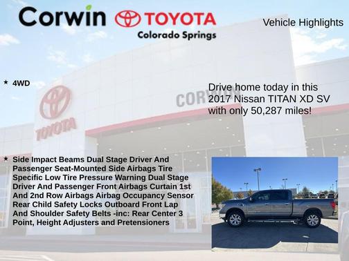 2017 Nissan Titan XD SV