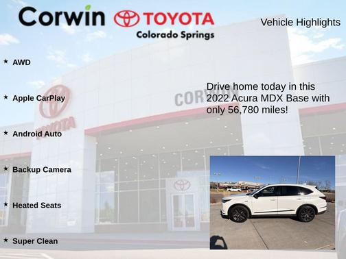 2022 Acura MDX A-Spec Package