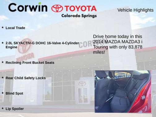 2014 Mazda Mazda3 i Touring