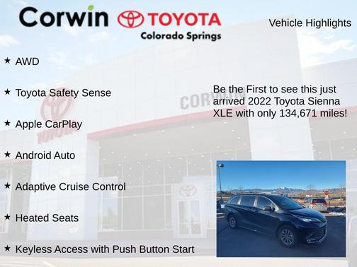 2022 Toyota Sienna XLE