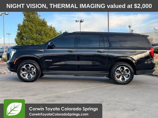 Onyx Black 2025 GMC Yukon XL 4WD AT4 Ultimate